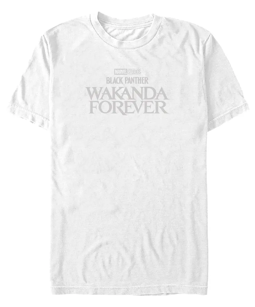 Fifth Sun Men's Wakanda Forever Clear Short Sleeve T-shirt