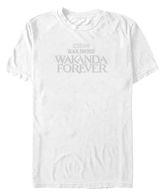 Fifth Sun Men's Wakanda Forever Clear Short Sleeve T-shirt