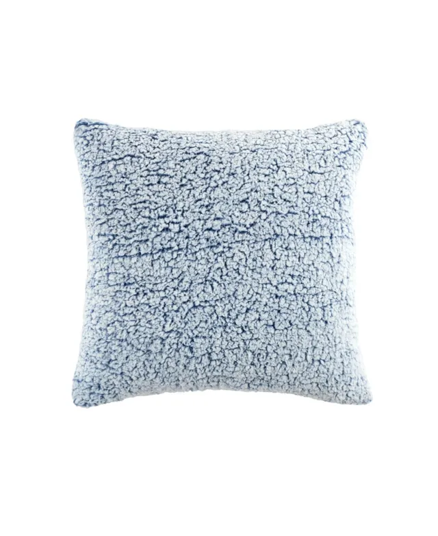 Olivia Sherpa Decorative Pillow, Lush Decor