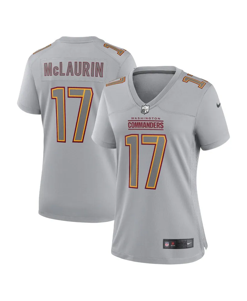 Women's Nike Terry McLaurin Gray Washington Commanders Atmosphere Fashion Game Jersey