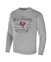 Men's Nfl x Darius Rucker Collection by Fanatics Heather Gray Tampa Bay Buccaneers Pullover Sweatshirt