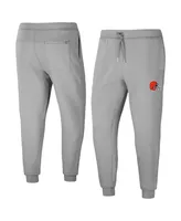 Men's Nfl x Darius Rucker Collection by Fanatics Gray Cleveland Browns Fleece Jogger Pants