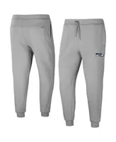 Men's Nfl x Darius Rucker Collection by Fanatics Gray Seattle Seahawks Fleece Jogger Pants