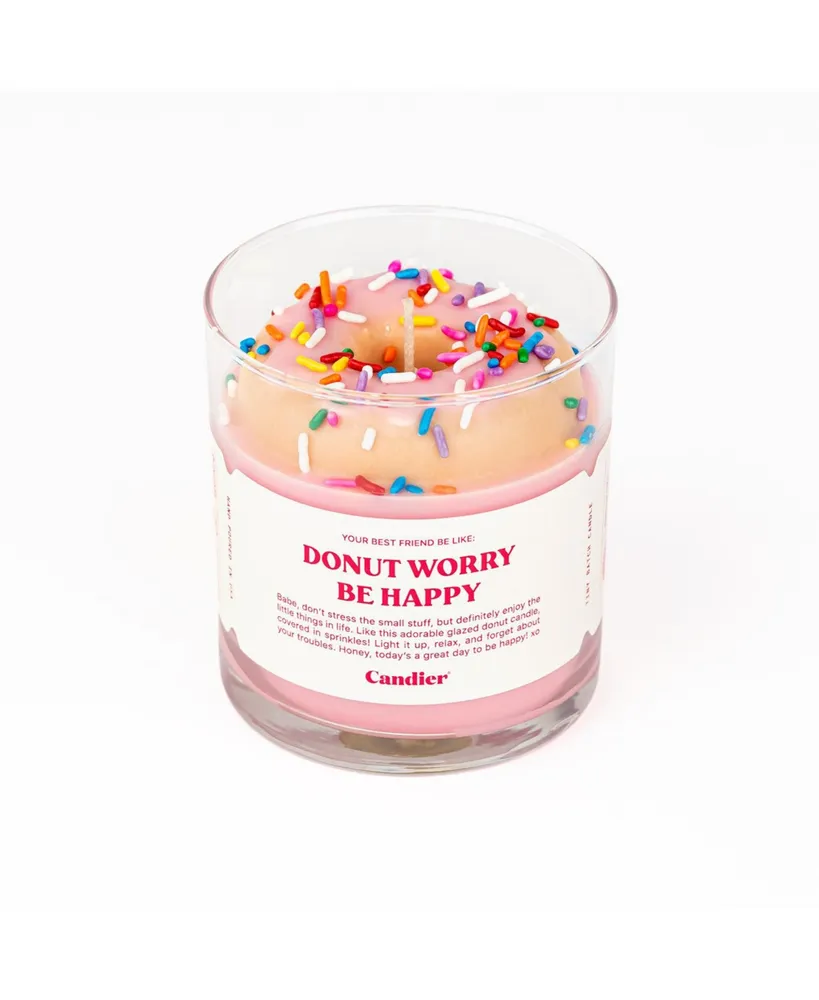 Ryan Porter Donut Worry Be Happy Candle