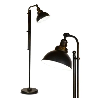 Brightech Dylan 65.5" Led Industrial Floor Lamp with Adjustable Height