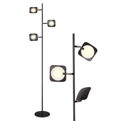 Brightech Tree 60" Modern Led Floor Lamp with Adjustable Heads