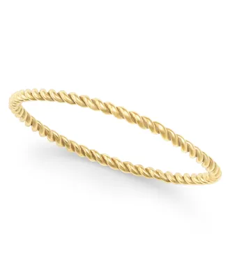Lola Ade 14k Gold-Plated Special Twist Stacking Ring