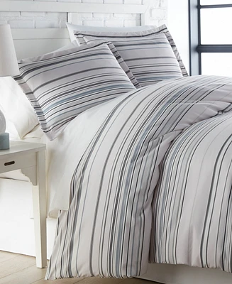 Southshore Fine Linens Stripe 3-Pc. Comforter Set