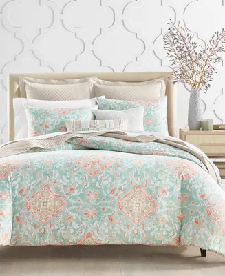 Charter Club Damask Designs Terra Mesa 2-Pc. Duvet Cover Set, Twin, Created for Macy's