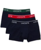 Lacoste Men's Casual Stretch Boxer Brief Set, 3 Pack