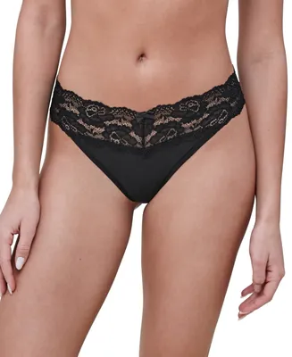 Women's Goddess Lace Trim Thong