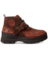 Polo Ralph Lauren Men's Oslo Low Waterproof Leather & Suede Boot