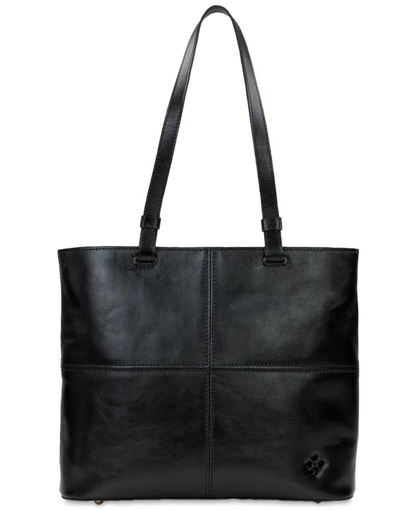 Patricia Nash Danville Leather Tote, Created for Macy's - Black