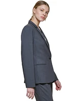 Calvin Klein One-Button Blazer, Regular and Petite Sizes