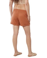 Ingrid + Isabel Maternity Elastic Waist Shorts