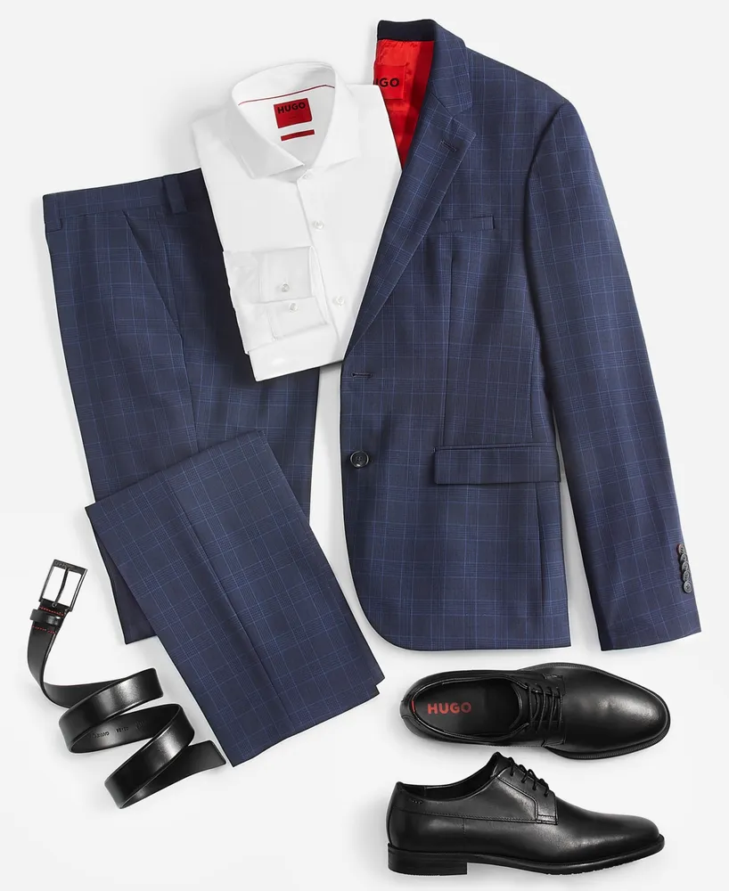 Hugo by Boss Men's Modern-Fit Wool Suit Jacket