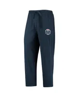 Men's Concepts Sport Navy, Red Washington Wizards Long Sleeve T-Shirt & Pants Sleep Set