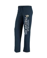 Women's Concepts Sport Gold, Navy Nashville Predators Meter Tank Top & Pants Sleep Set