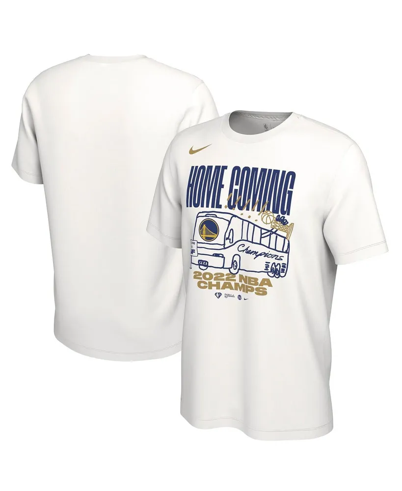 Men's Nike White Golden State Warriors 2022 Nba Finals Champions Celebration Parade T-shirt