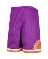 Youth Boys Mitchell & Ness Purple Phoenix Suns - Hardwood Classics Swingman Shorts