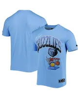 Men's Pro Standard Light Blue Memphis Grizzlies Hometown Chenille T-shirt