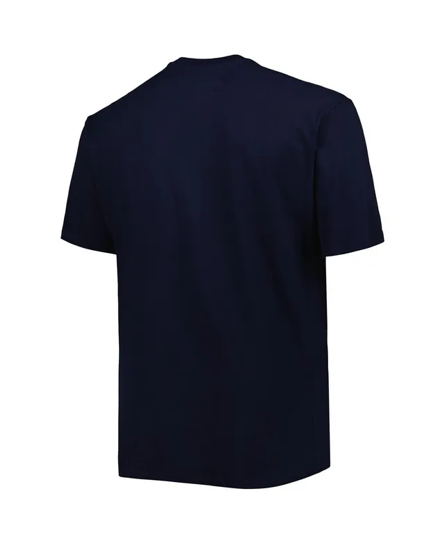 Fanatics Men's Branded Navy and Heathered Gray Minnesota Twins Big and Tall  Colorblock T-shirt - Macy's
