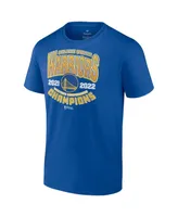 Men's Fanatics Royal Golden State Warriors 2022 Western Conference Champions Trap T-shirt