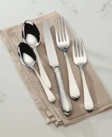 Reed and Barton Hammered Antique Like 5 Pieces Flatware Place Setting Set