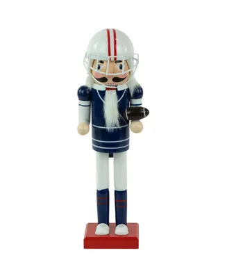 Northlight Wooden Christmas Nutcracker Football Player, 14"