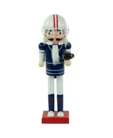 Northlight Wooden Christmas Nutcracker Football Player, 14"