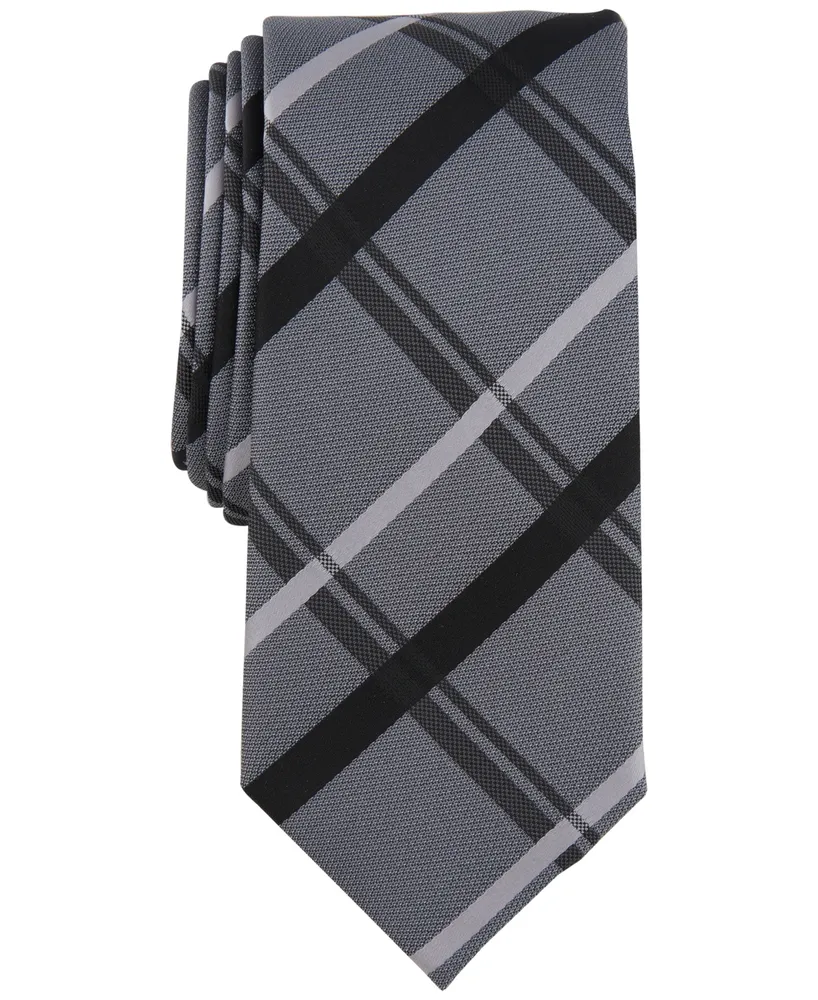 Alfani Men's Zuma Plaid Tie, Created for Macy's