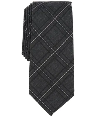 Alfani Men's Rocky Grid Tie, Created for Macy's