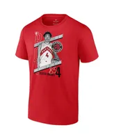 Men's Fanatics Scottie Barnes Red Toronto Raptors 2022 Nba Rookie of the Year T-shirt