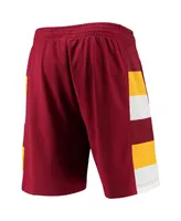 Men's Mitchell & Ness Wine Cleveland Cavaliers 1979-80 Hardwood Classics Swingman Shorts