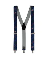 Men's Blue Columbus Blue Jackets Suspenders