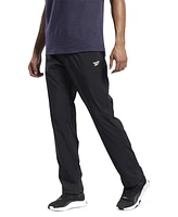 Reebok Men's Identity Training Essentials Regular-Fit Moisture-Wicking Drawstring Pants