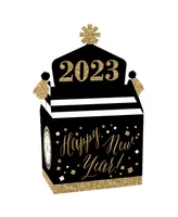 Big Dot of Happiness New Year's Eve - Gold - Treat Party Favors 2024 New Years Eve Gable Boxes 12 Ct