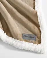 Eddie Bauer Solid Ultra Soft Plush Blanket