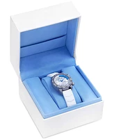 Abingdon Co. Women's Automatic Nadia White Silicone Strap Watch 35mm