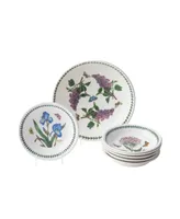 Botanic Garden Pasta Bowl Set, 7 Piece