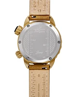 Abingdon Co. Women's Jane Brown Leather Strap Watch 35mm