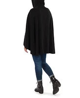 Patricia Nash Women's Hooded Cape with Buttons