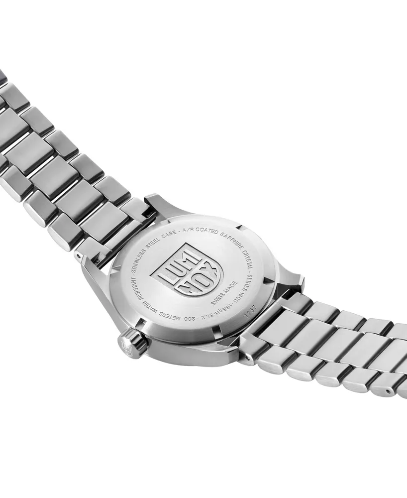 Luminox Men's Swiss Automatic Atacama Field Stainless Steel Bracelet Watch 44mm