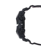 G-Shock Men's Two Hand Quartz Black Resin Bluetooth Watch, 46.0mm GAB001-1A