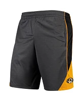 Men's Colosseum Charcoal Missouri Tigers Turnover Team Shorts