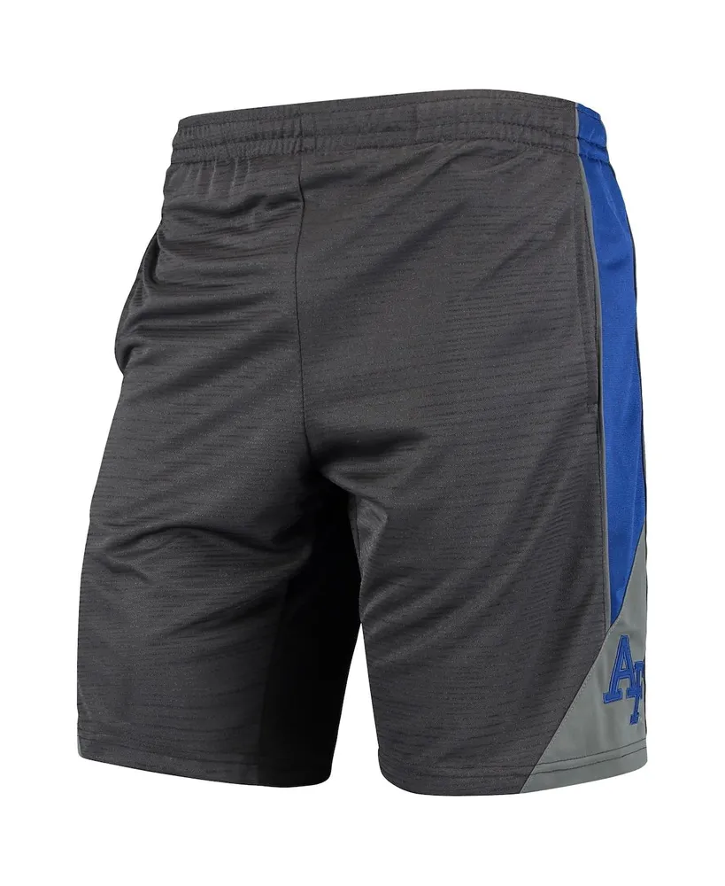 Men's Colosseum Charcoal Air Force Falcons Turnover Team Shorts