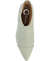 Journee Collection Women's Jadde Pointed Toe Kitten Heel Dress Booties