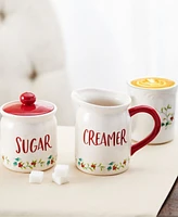 Winterberry Sugar and Creamer Set