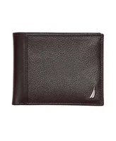 Nautica Men's Bifold Leather Wallet