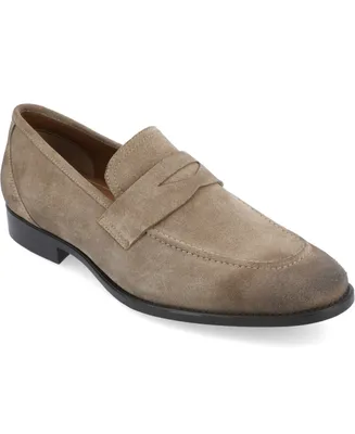 Thomas & Vine Men's Bishop Apron Toe Penny Loafer
